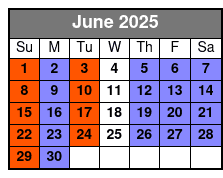 Met Express June Schedule