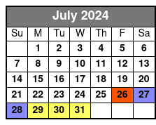 Central Park Proposal - 65 Min July Schedule