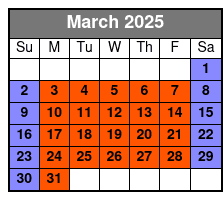 Long Ride with Photostop March Schedule