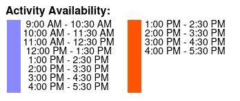 Washington Dc: 2-Hr EBike Rental Color Key