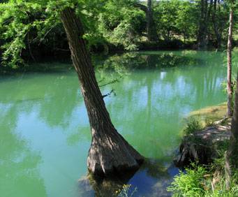 Medina River Park in San Antonio, TX