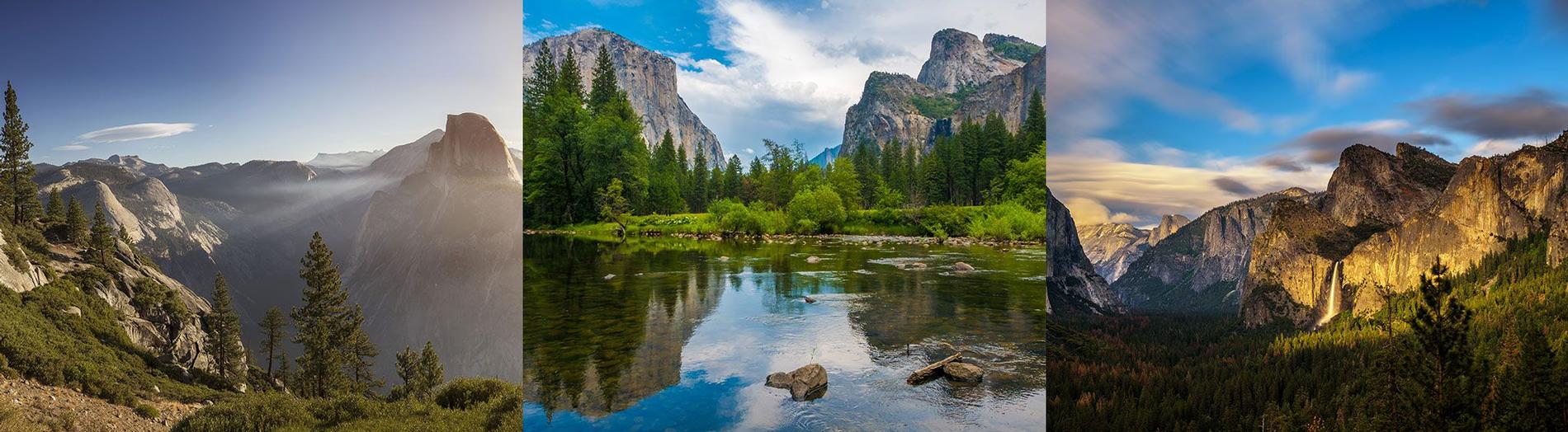 Yosemite Valley in Yosemite National Park, CA