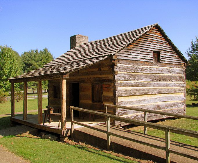 Davy Crockett Birthplace State Park near Pigeon Forge, TN