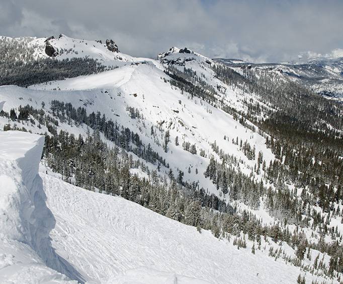 Kirkwood Ski Resort At Lake Tahoe, CA