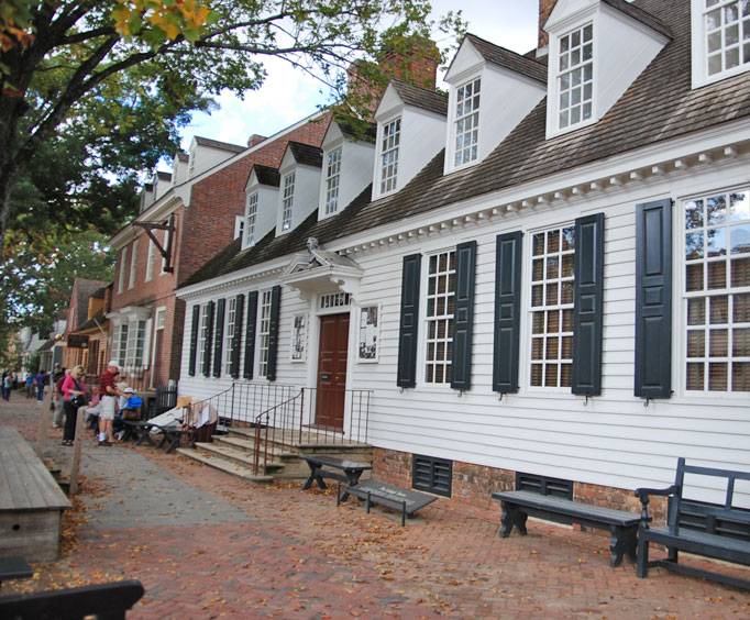 Raleigh Tavern in Williamsburg, VA