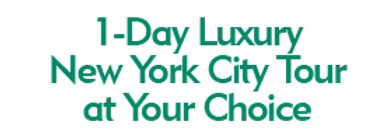 1-Day Luxury New York City Tour at Your Choice 2024 Schedule