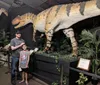 Father and Son at the Dinosaur Museum