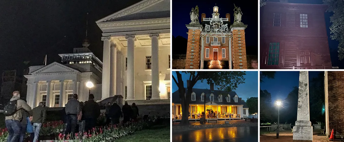 Colonial Williamsburg Ghost Stories and Walking Tour