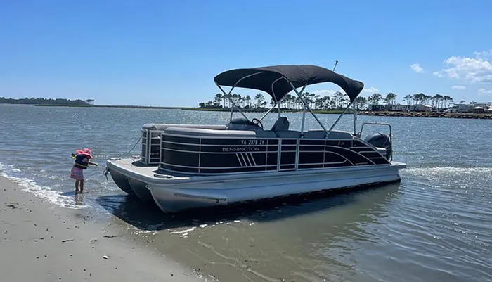 Water Taxi to Private Secluded Beach Around Chincoteague Photo