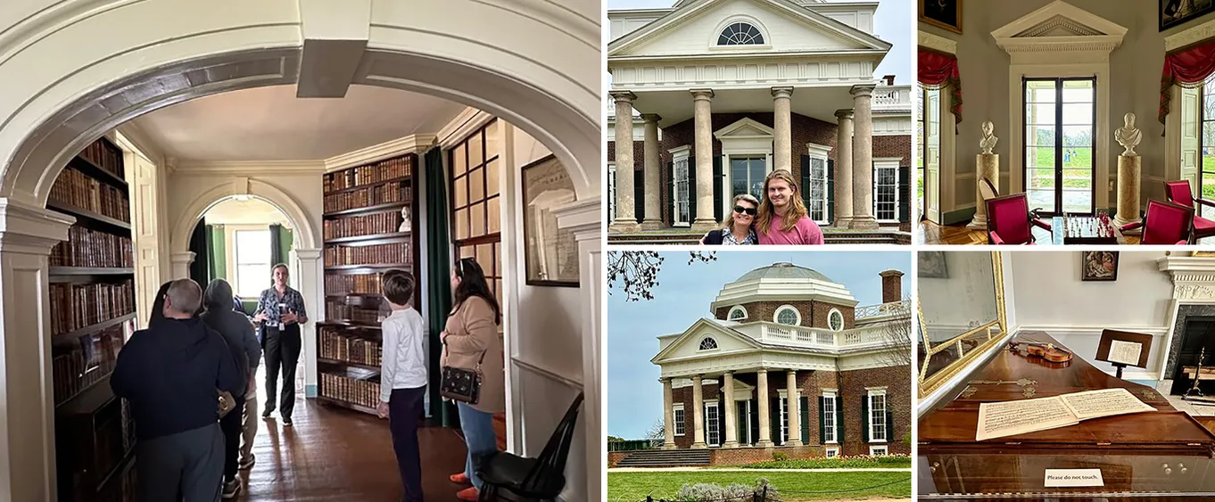 Private Tour from Williamsburg to Monticello World Heritage Site