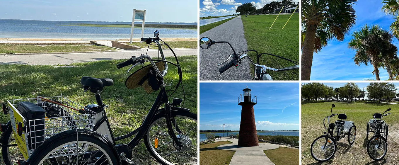 Self-Guided Kissimmee Lakefront Tour on Electrified Adult Trike