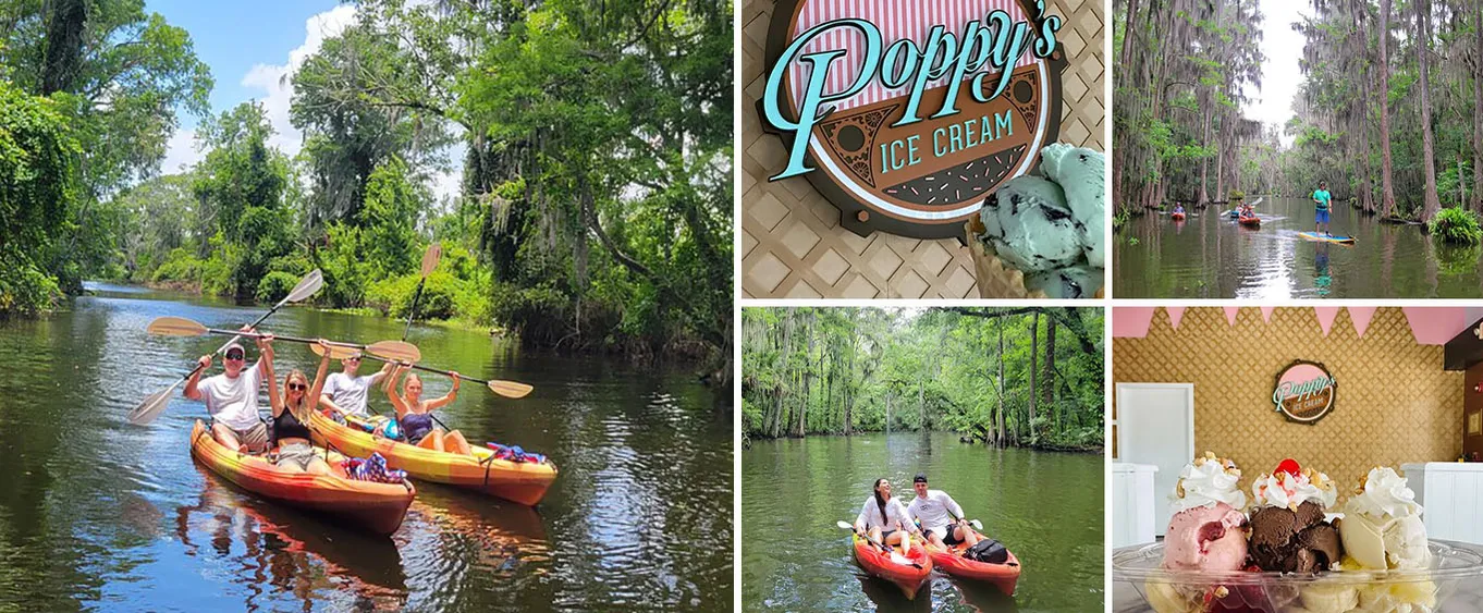 Poppy's Sweet Paddle Adventure Near Mount Dora