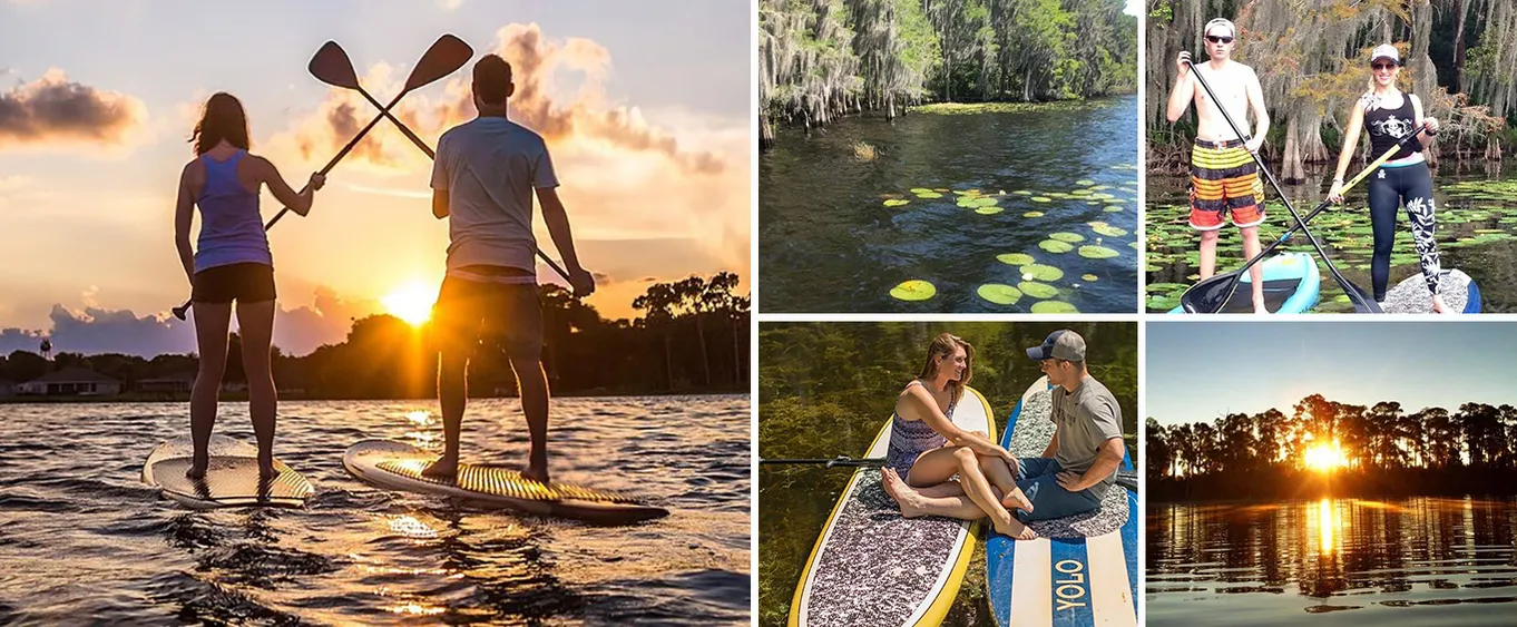 1-Hour Stand Up Paddle Board Rental from Lake Buena Vista Area