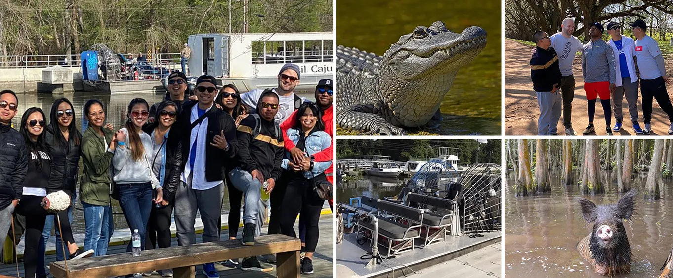 Nawlins Luxury: Airboat Swamp Tour with Transportation