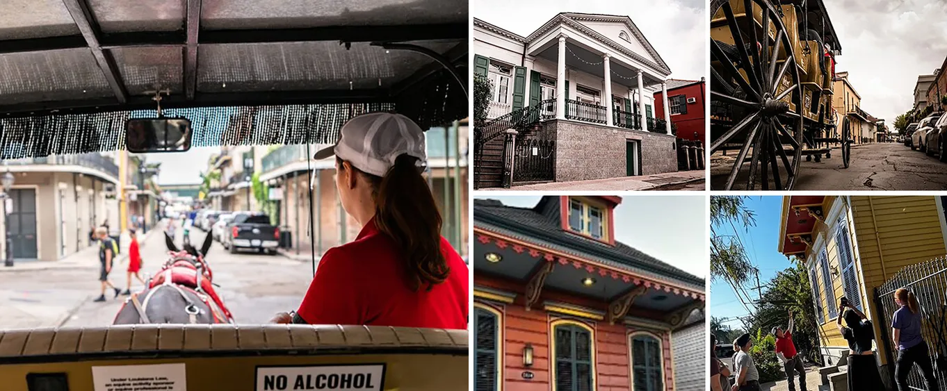 Notorious New Orleans Carriage Tour