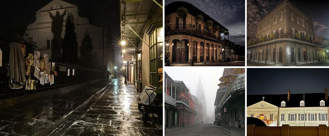2 Hour Guided Ghosts of the French Quarter Tour in New Orleans