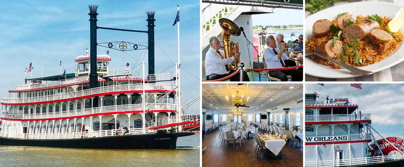 New Orleans: Daytime Jazz Cruise with Optional Lunch