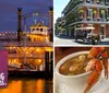 The image features a collage showcasing New Orleans attractions with a central focus on The New Orleans Sightseeing Pass