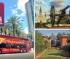 The image features a New Orleans Sightseeing Pass alongside various iconic scenes including a plantation house a steamboat and a colorful parade float