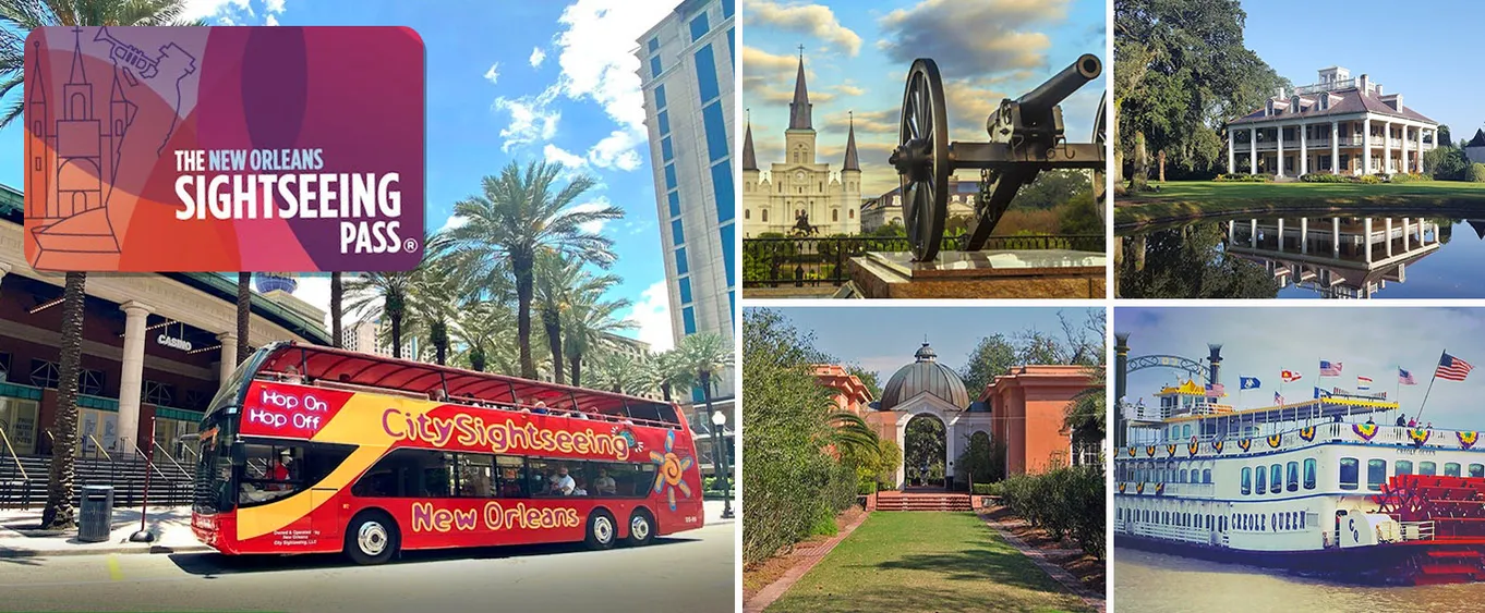 The New Orleans Sightseeing Flex Pass: Choice of 2 - 6 Attractions