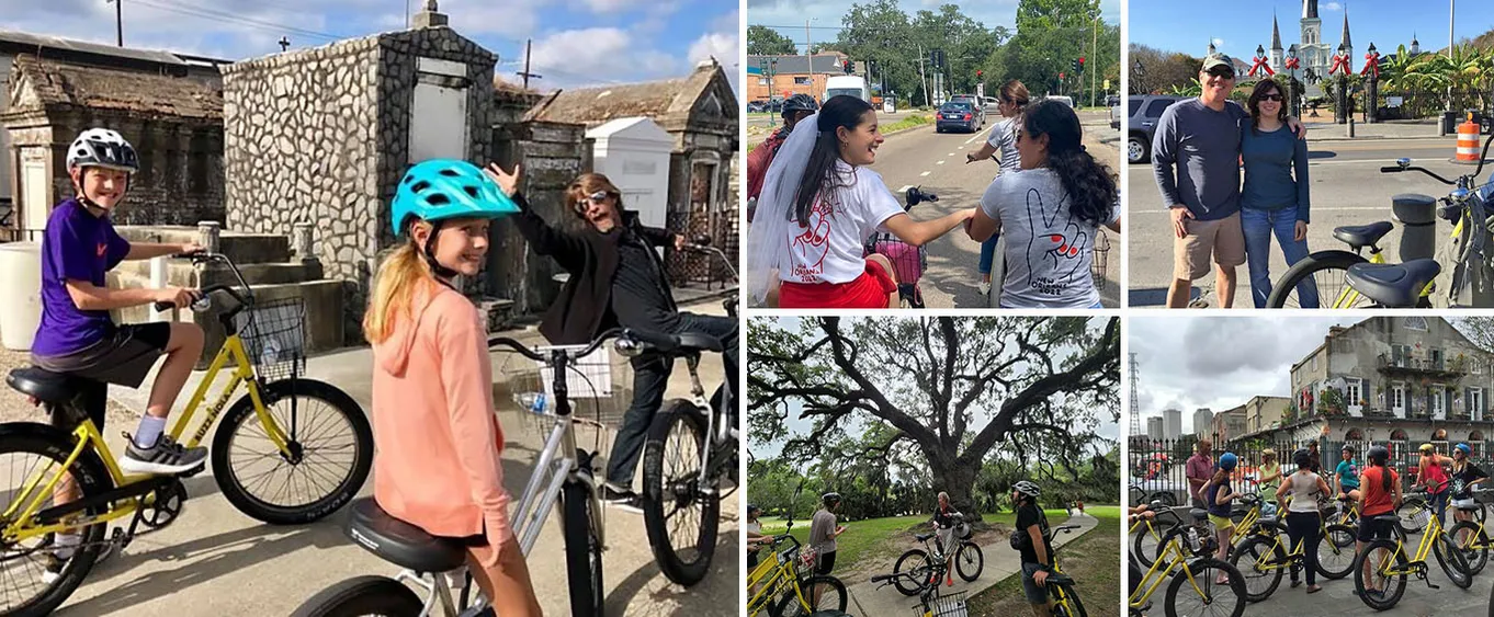 Complete Crescent Bike Tour in New Orleans