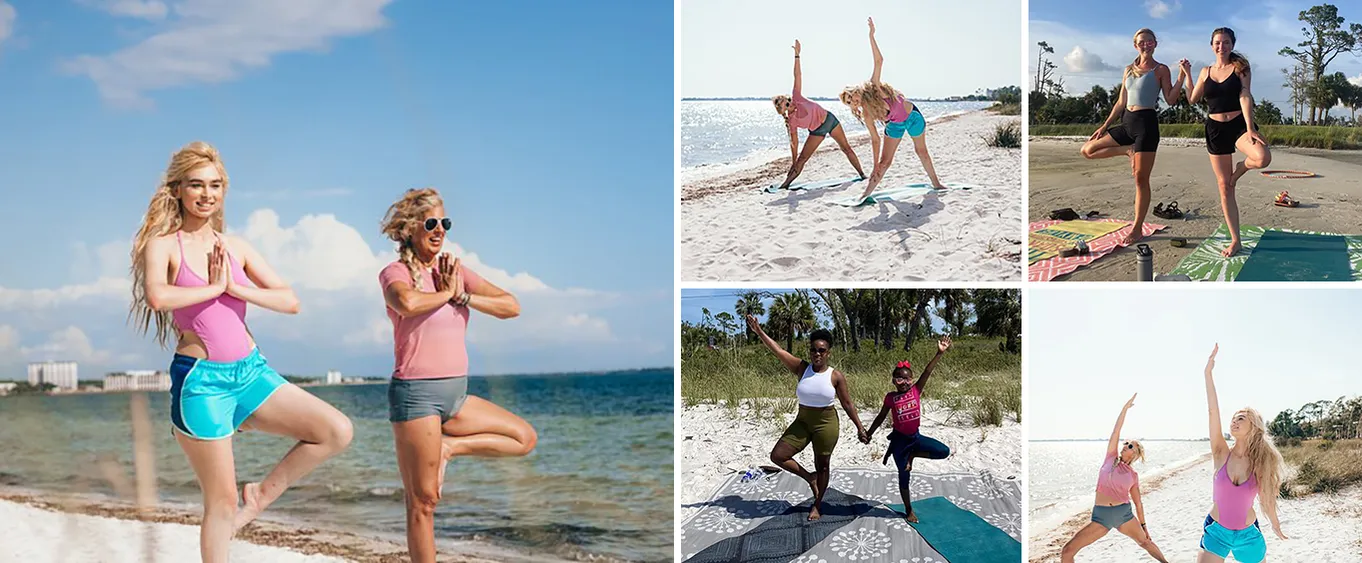 One Person Private Yoga Outdoor Session with a View in Panama City Florida