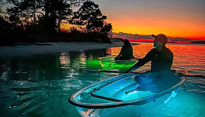 Sunset Clear Kayak Tour Destin Ft. Walton Beach Photo