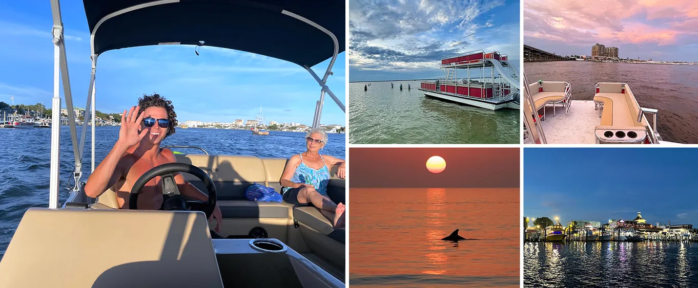 Private 2 Hour Sunset Cruise and Dolphin Sighting in Destin