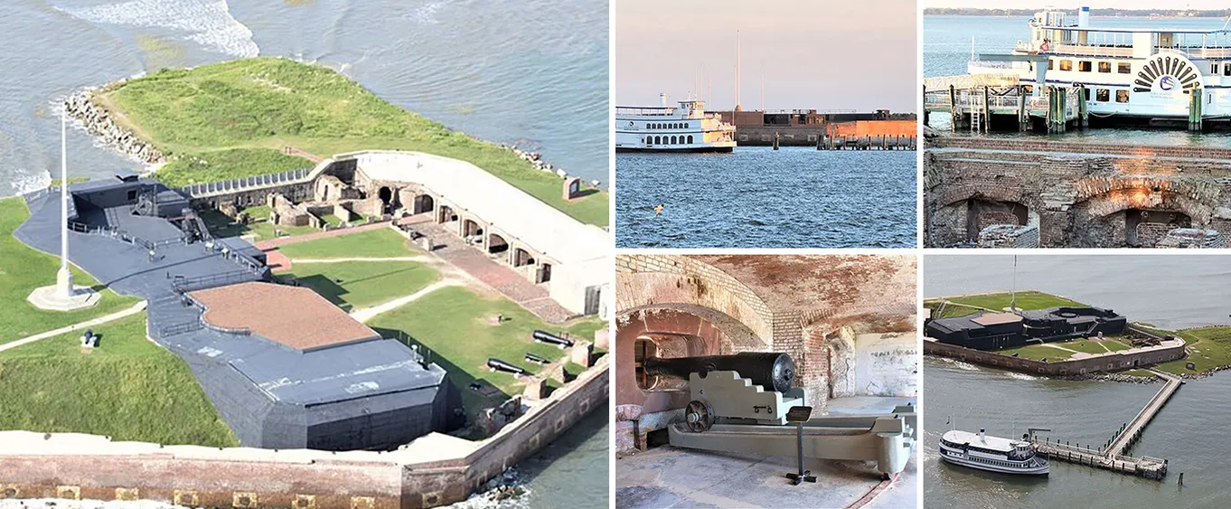 Fort Sumter Admission Ticket & Self-Guided Tour with Roundtrip Ferry Shuttle