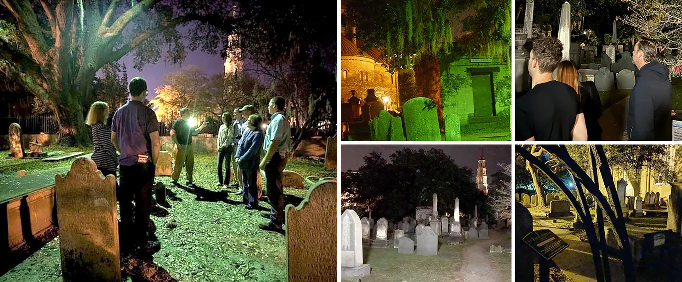 Ghost and Graveyard Tour in Charleston