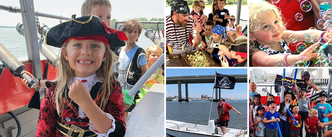 Pirates of Charleston: Pirate Adventures and River Cruises