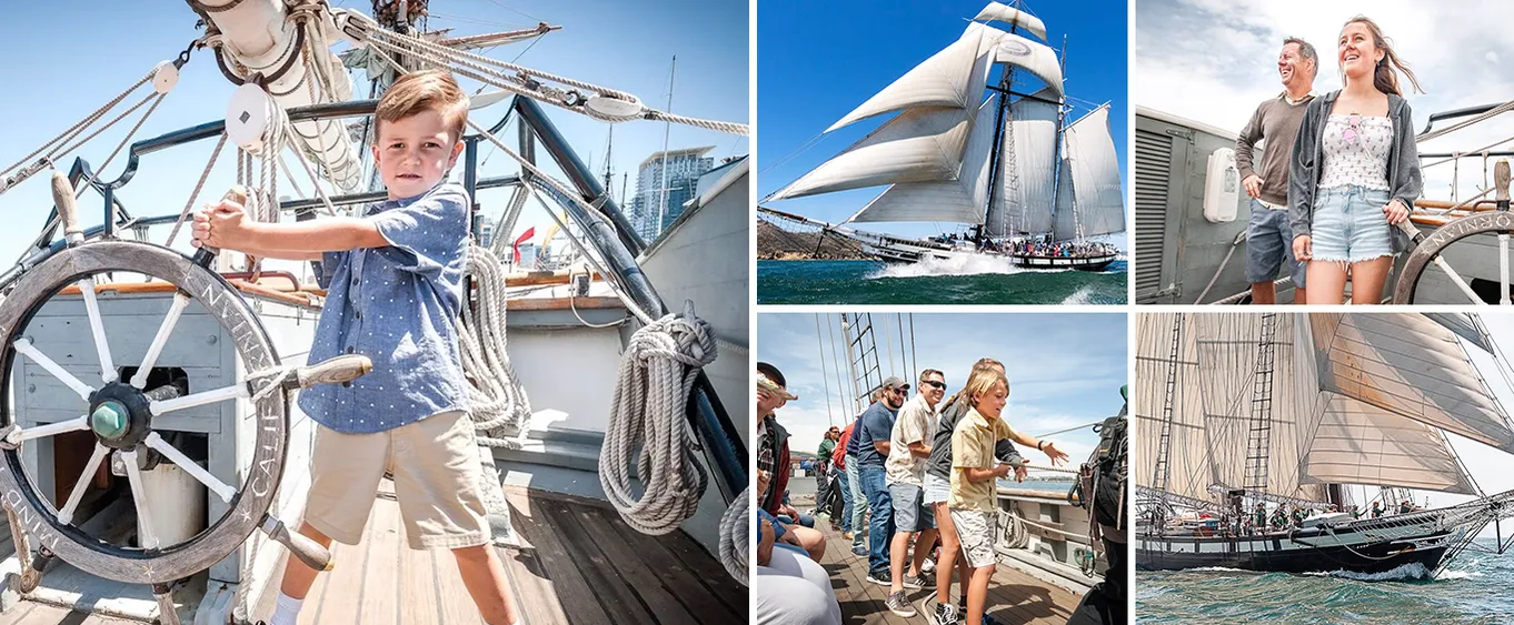 San Diego Harbor: Tall Ship Sailing Tour