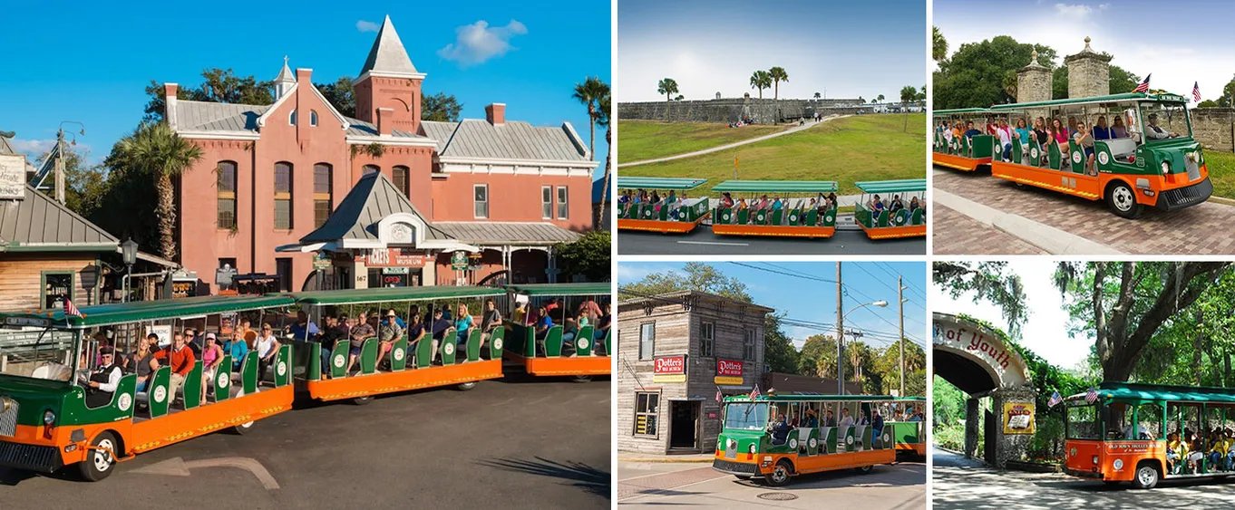 St. Augustine: Hop-on Hop-off Old Town Trolley