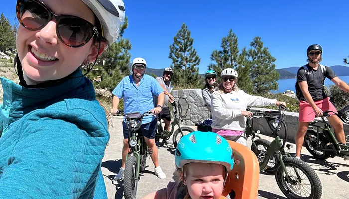 Self Guided Bike Tour on Lake Tahoe’s Famous East Shore Bike Path Photo