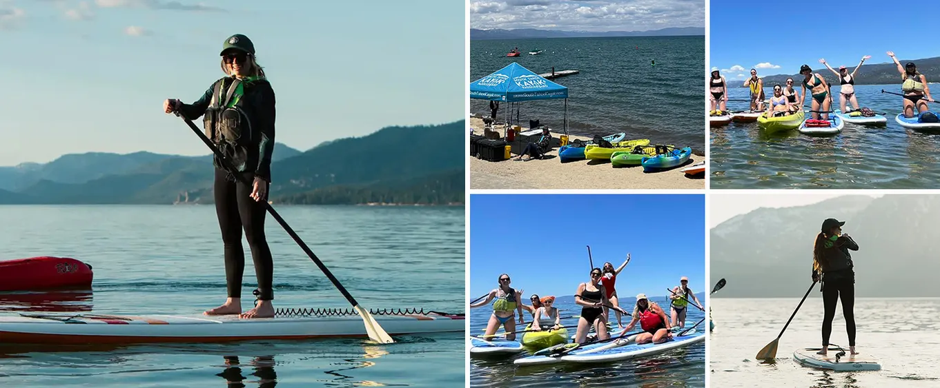 Get Up Stand Up Paddle Board Lessons on South Lake Tahoe