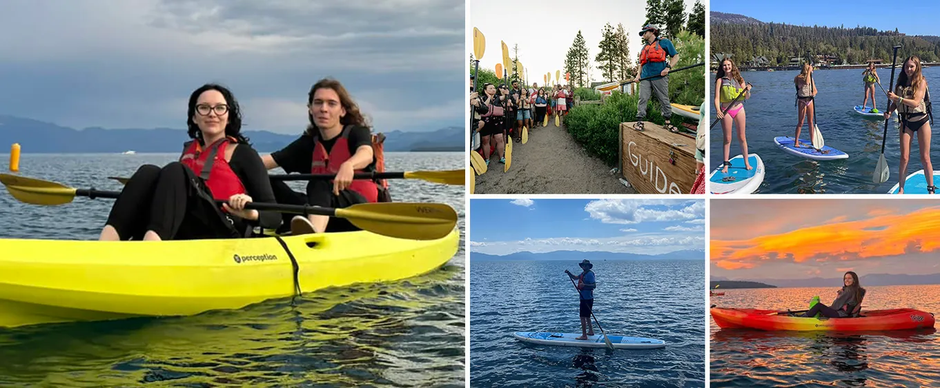 North Lake Tahoe Kayak, Stand up Paddle and Tandem Rentals 