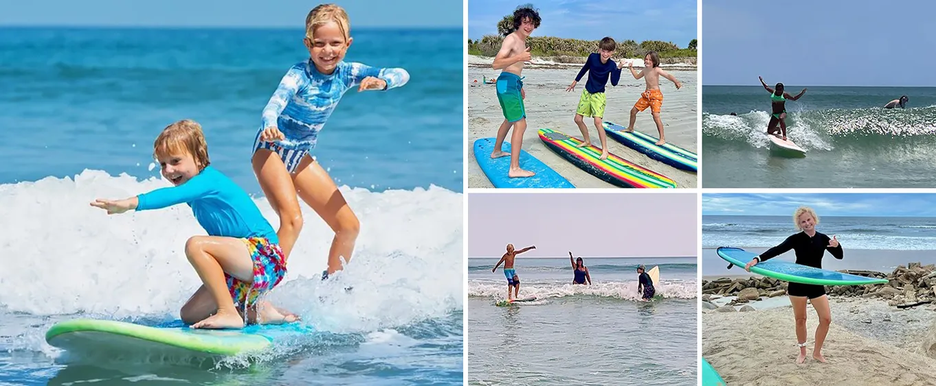 2 Hour Private Group Surf Lesson in Flagler Beach