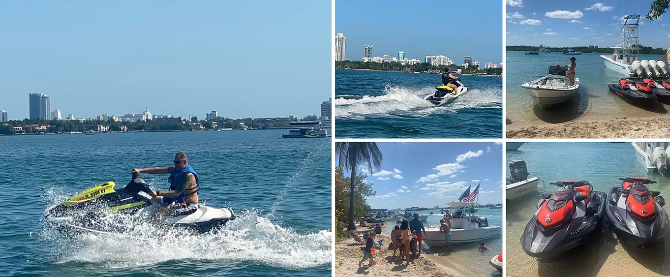 Miami: Haulover Sandbar in Bal Harbor Jet Ski Ride