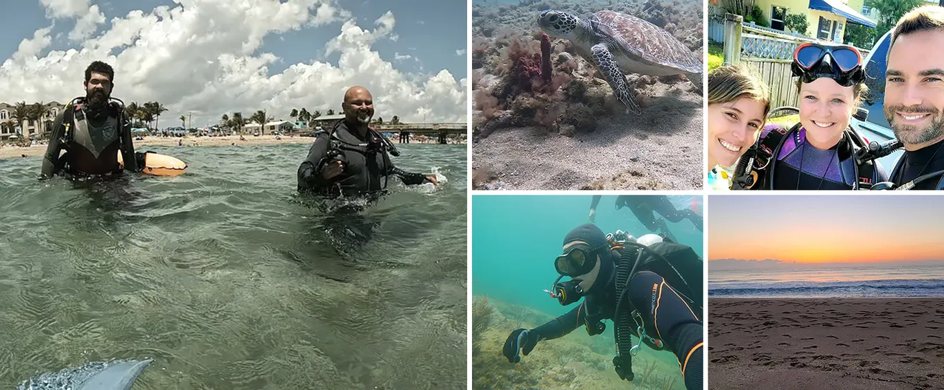Guided Scuba Shore Diving Experience (Certification Required) in Fort Lauderdale, FL
