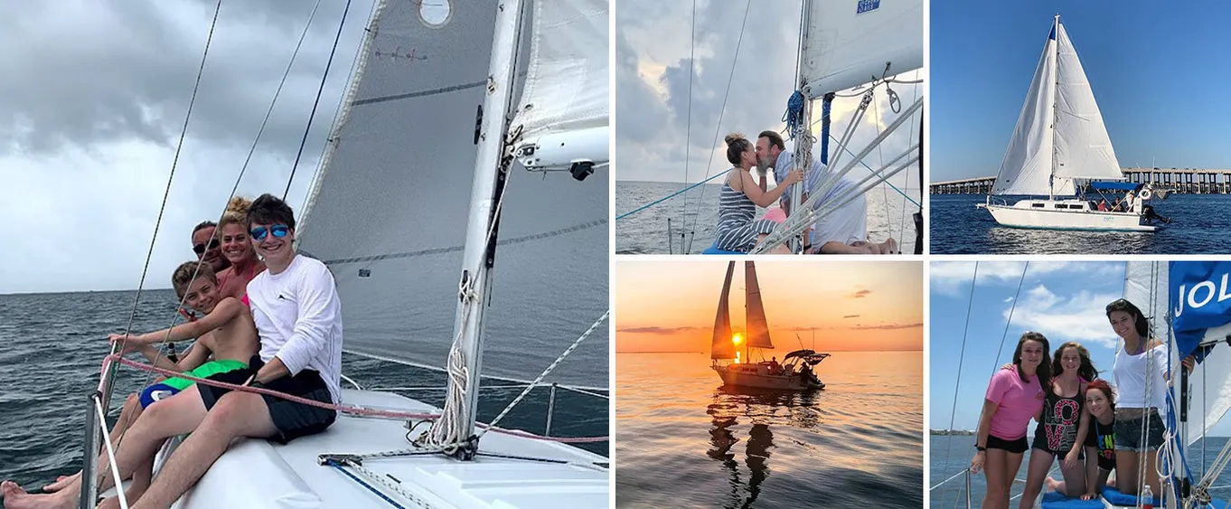 2 Hours Private Guided Sailing Adventure in Pensacola Beach