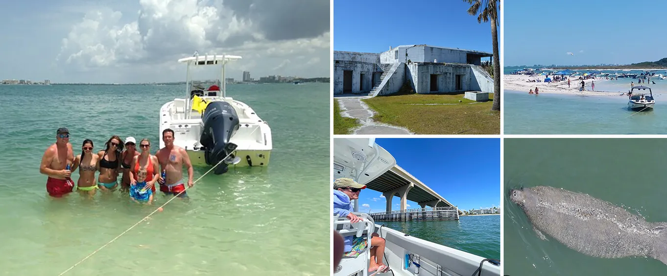 Madeira Beach and Shell Key Preserve Half Day Private Boat Tour