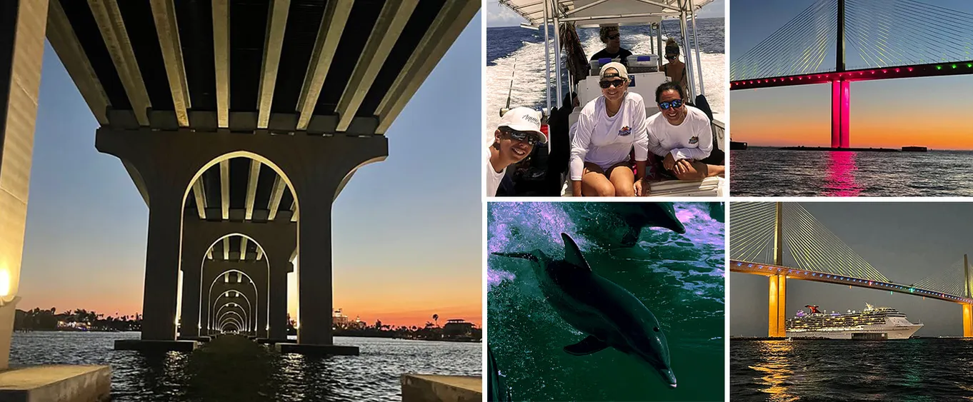 Signature Sunset Cruise with Lights of the Skyway Bridge