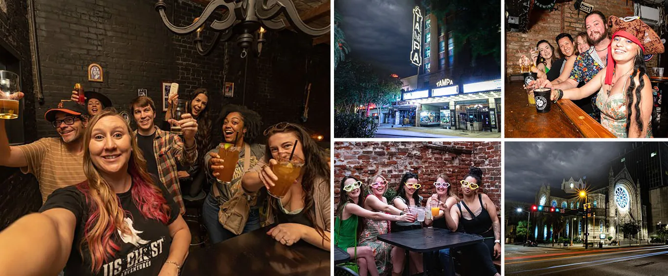 Tampa Terrors: Boos & Booze Haunted Pub Crawl