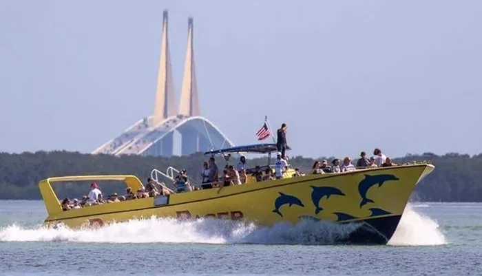 St. Pete Beach Dolphin Racer Speedboat Adventure Photo