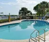 Outdoor Pool at Holiday Inn Express Hotel  Suites Tampa-Rocky Point Island