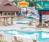 Outdoor Swimming Pool of Quality Inn  Suites at Dollywood Lane Pigeon Forge