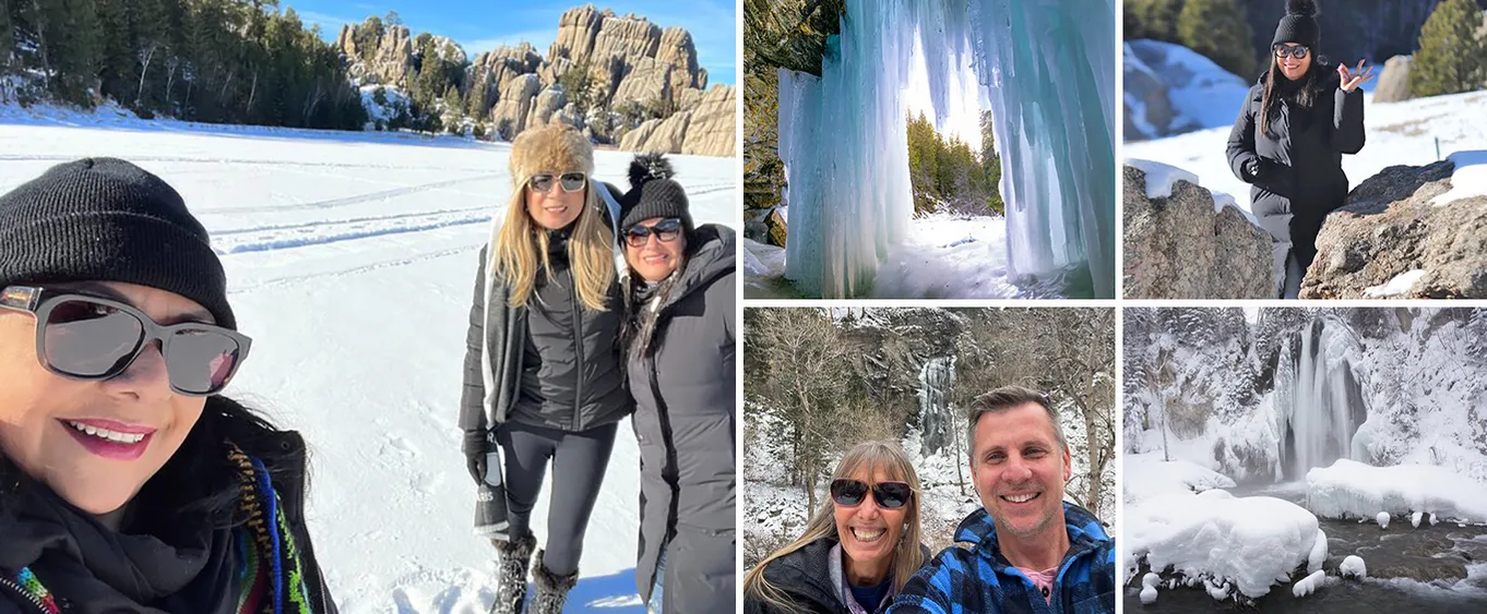 Black Hills Frozen Beauty: Crystals, Caves and Waterfalls Tour