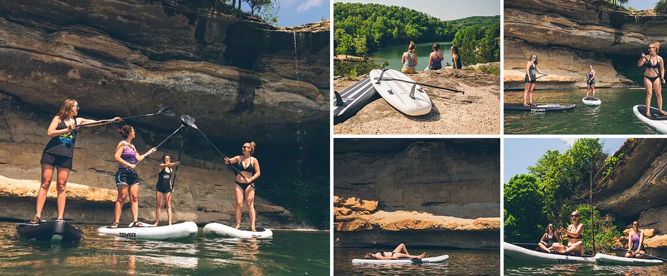 Stand Up Paddleboards for Eureka Springs Lakes