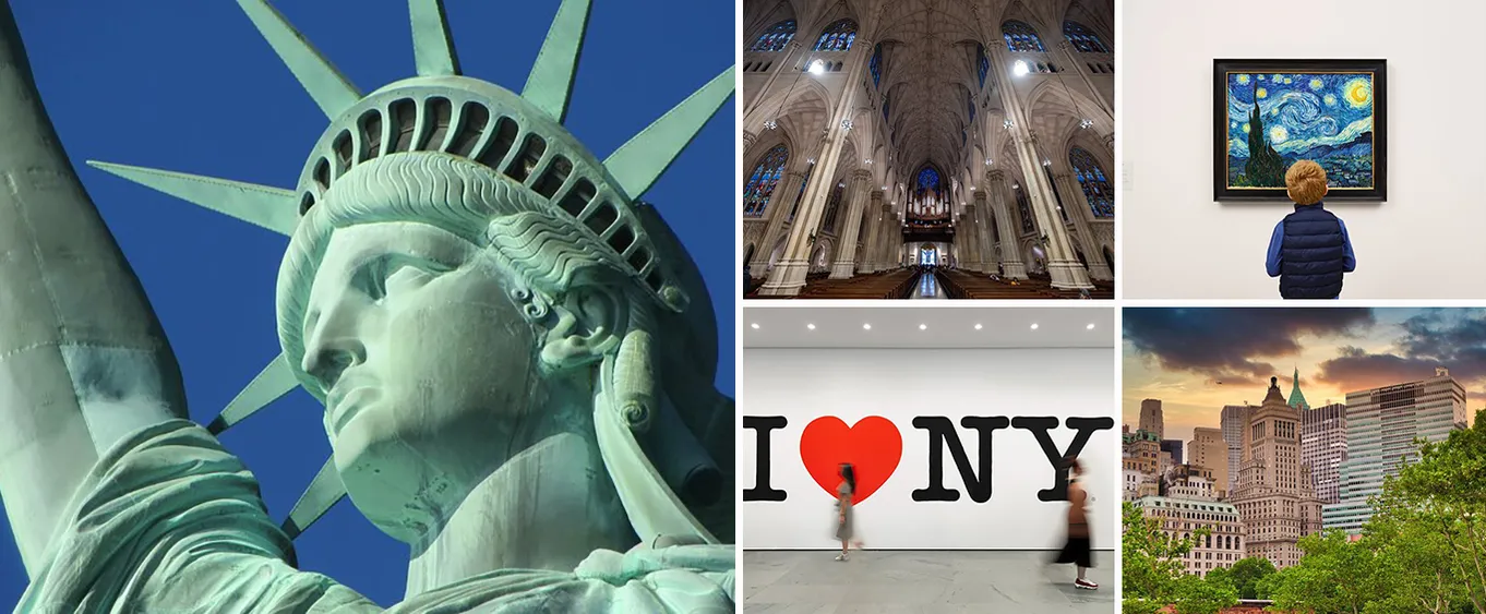 Skip-the-Line Moma Museum, Statue of Liberty & St Patrick's Cathedral with Audio
