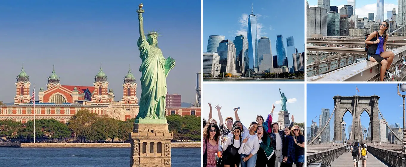 Brooklyn Bridge, Statue of Liberty and Manhattan Tour